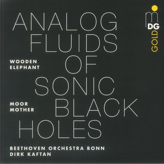 Analog Fluids Of Sonic Black Holes - Vinyl LP vinyl record cover