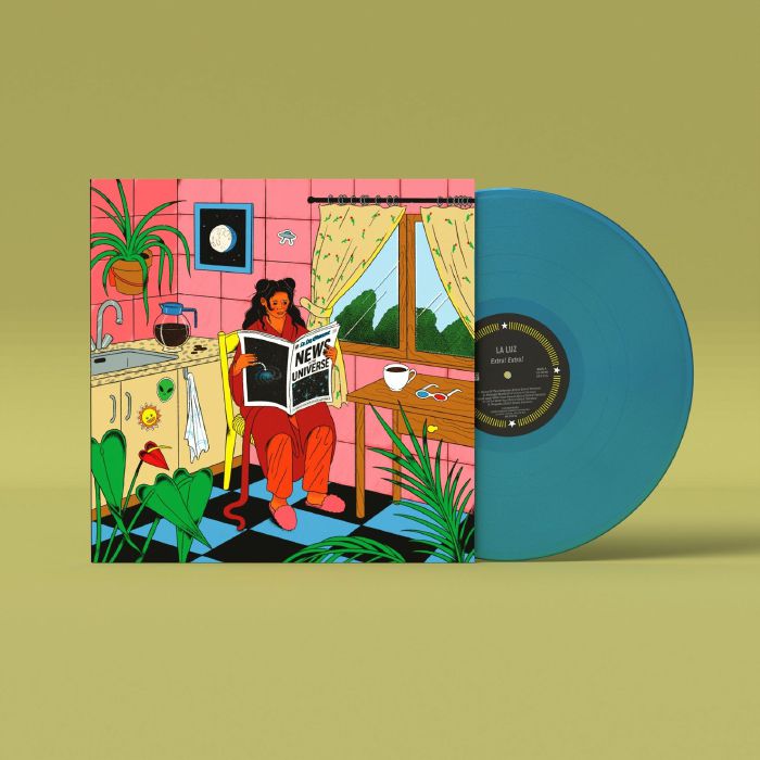 Extra! Extra! - Limited Edition Sky Blue Vinyl EP vinyl record cover