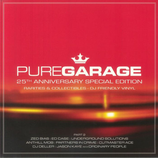 Pure Garage 25th Anniversary Special Edition Part 2 - 2xLP vinyl record cover