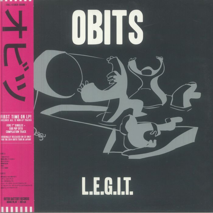 LEGIT - Vinyl LP vinyl record cover