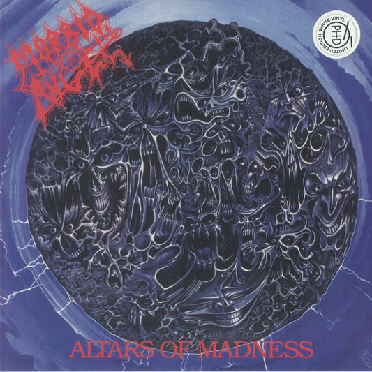 Altars Of Madness - Limited Edition White Vinyl LP vinyl record cover