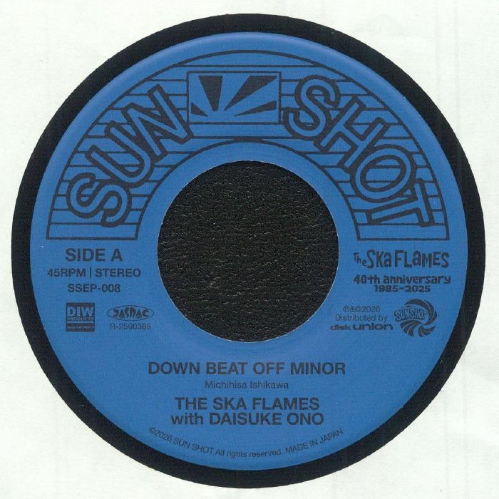 Down Beat Off Minor - Vinyl Single vinyl record cover