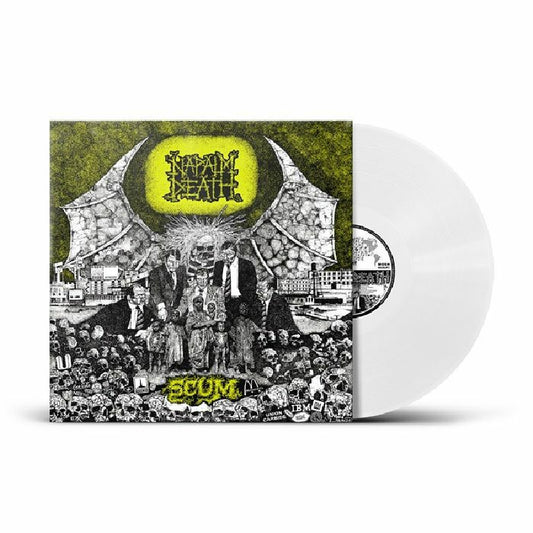 Scum - Limited Edition White Vinyl LP vinyl record cover