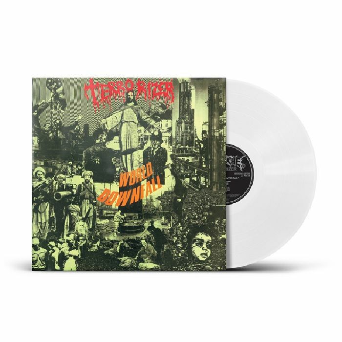 World Downfall - Limited Edition White Vinyl LP vinyl record cover