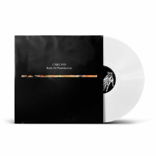 Reek Of Putrefaction - Limited Edition White Vinyl LP vinyl record cover