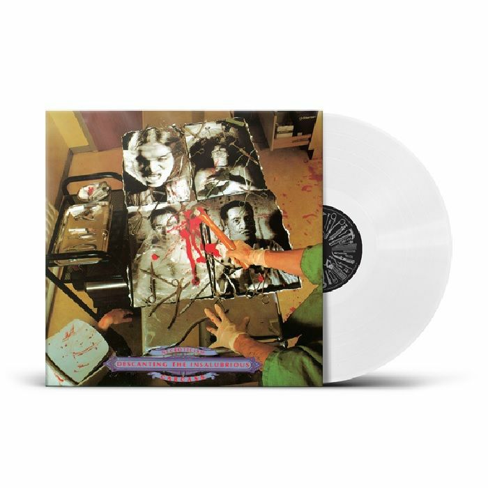 Necroticism: Descanting The Insalubrious - Limited Edition White Vinyl LP vinyl record cover