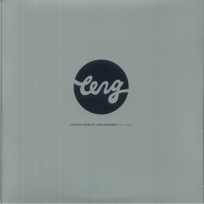 Fifteen Years Of Leng Records 2010-2025 - Limited Edition 2xLP + 10 Inch vinyl record cover