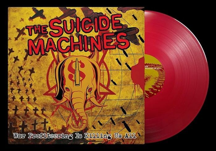 War Profiteering Is Killing Us All - Limited Edition Red Vinyl LP vinyl record cover