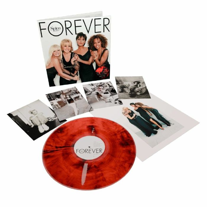 Forever - 25th Anniversary Edition Red & Black Marbled Vinyl LP vinyl record cover