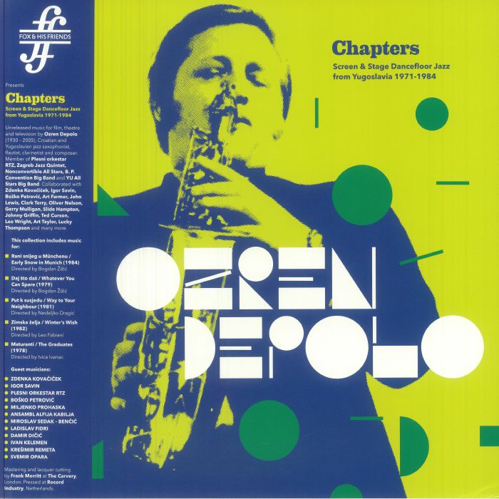 Chapters (Screen & Stage Dancefloor Jazz From Yugoslavia 1971-1984) - Vinyl LP vinyl record cover