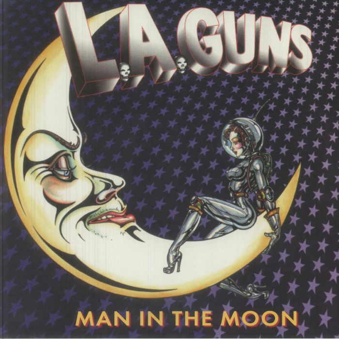 Man In The Moon - Limited Edition Blue Vinyl LP vinyl record cover