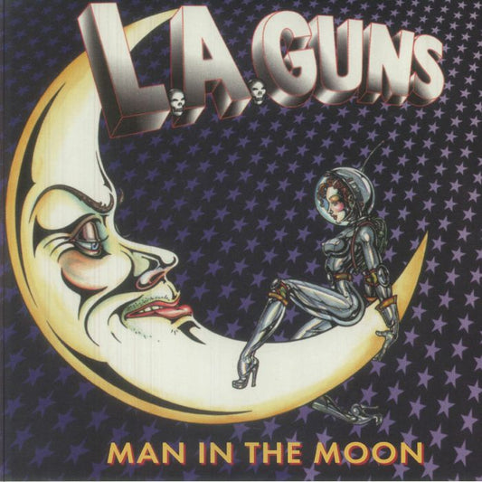 Man In The Moon - Limited Edition Blue Vinyl LP vinyl record cover