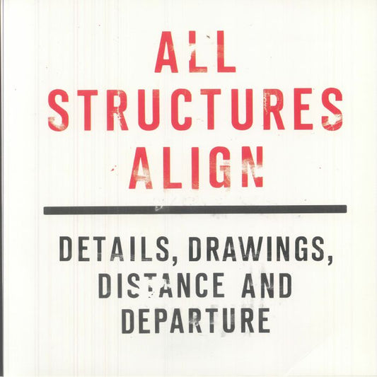 Details Drawings Distance & Departure - 2xLP vinyl record cover