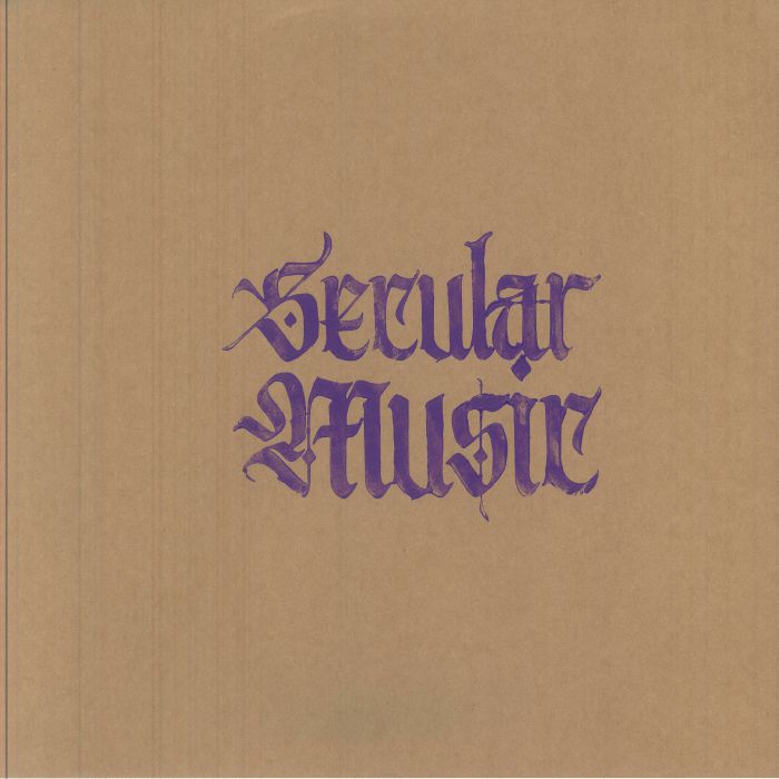 Secular Music Vol 1 - Vinyl LP vinyl record cover