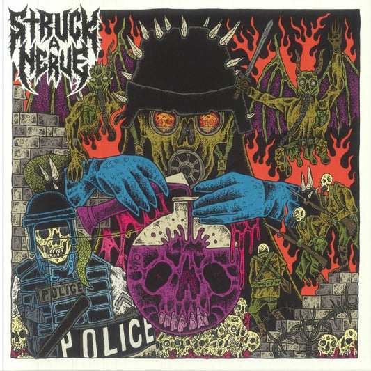 Struck A Nerve - Limited Edition Splatter Vinyl LP vinyl record cover