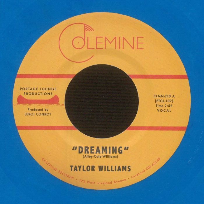 Dreaming - Limited Edition Blue Vinyl Single vinyl record cover