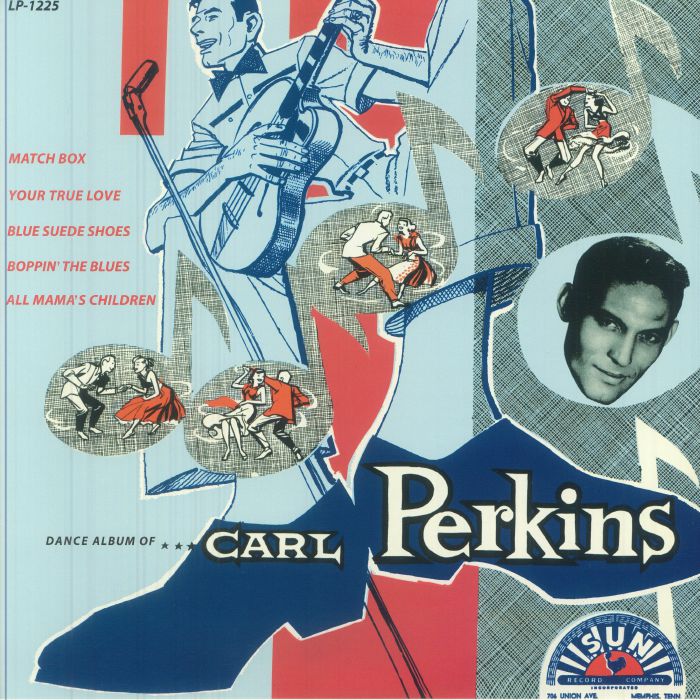 Dance Album Of Carl Perkins (70th Anniversary Edition) - Vinyl LP vinyl record cover