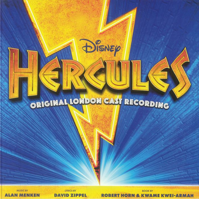 Hercules (Soundtrack) - Limited Edition Gold Vinyl 2xLP vinyl record cover