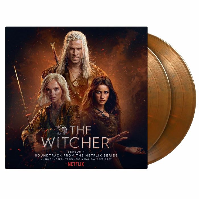 The Witcher: Season 4 - Limited Edition Orange & Black Vinyl 2xLP vinyl record cover