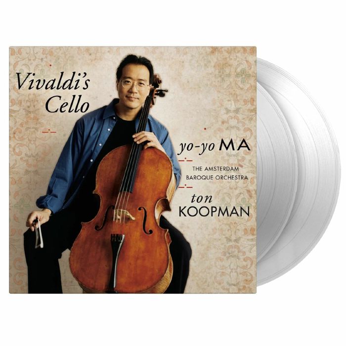 Vivaldi's Cello - Limited Edition Clear Vinyl 2xLP vinyl record cover