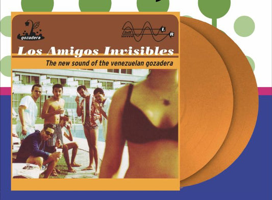 The New Sound Of The Venezuelan Gozadera - Translucent Orange Vinyl 2xLP vinyl record cover