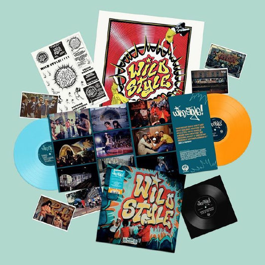 Wild Style (Soundtrack) - Special Edition Blue & Orange Vinyl 2xLP vinyl record cover
