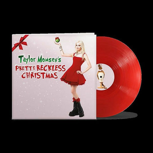 Taylor Momsen's Pretty Reckless Christmas - Ruby Vinyl LP vinyl record cover