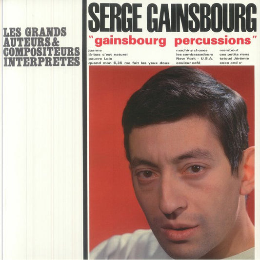 Gainsbourg Percussions - Vinyl LP vinyl record cover