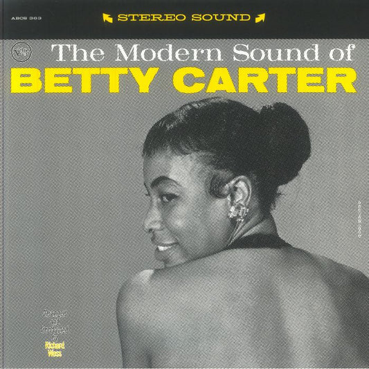 The Modern Sound Of Betty Carter - Yellow Vinyl LP vinyl record cover