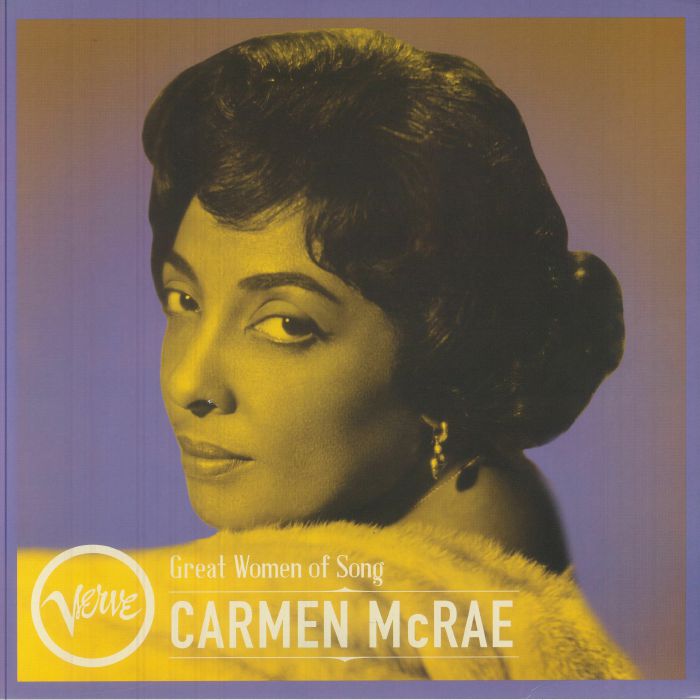 Great Women Of Song: Carmen McRae - Beige Marbled Vinyl LP vinyl record cover