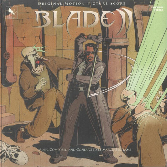 Blade II (Soundtrack) (Deluxe Edition) - 2xLP vinyl record cover