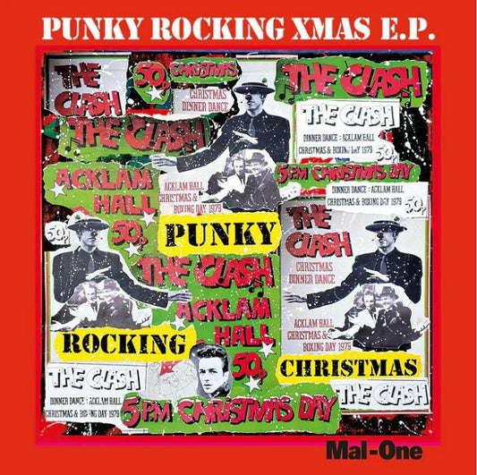 Punky Rocking Xmas EP - Limited Edition Vinyl EP vinyl record cover