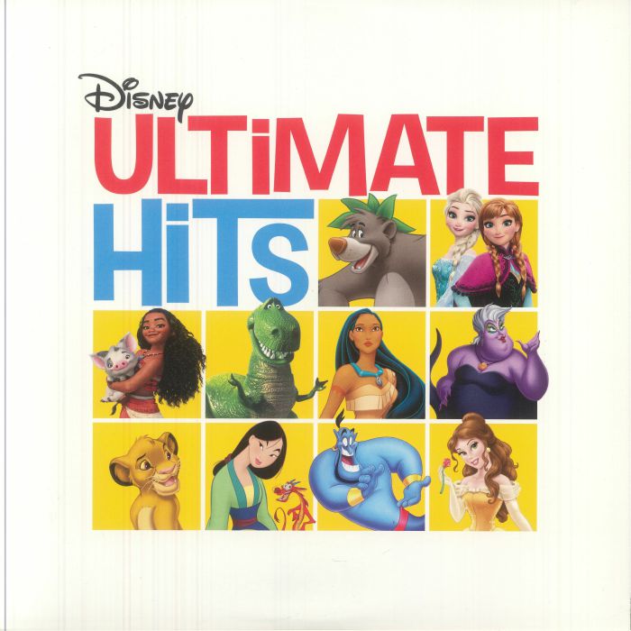 Disney Ultimate Hits - Yellow Vinyl LP vinyl record cover