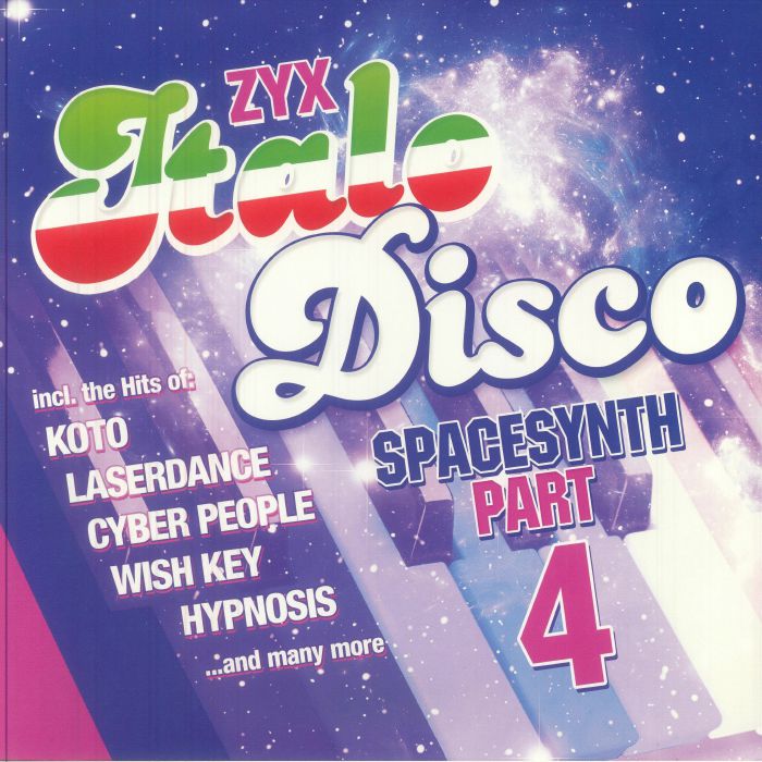 ZYX Italo Disco Spacesynth Part 4 - Vinyl LP vinyl record cover
