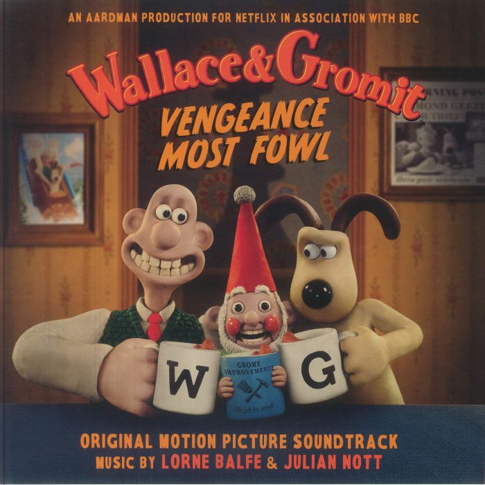 Wallace & Gromit: Vengeance Most Fowl (Soundtrack) - Limited Edition Green Vinyl LP vinyl record cover