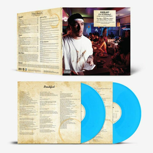 Eat At Whitey's - 25th Anniversary Blue Vinyl 2xLP vinyl record cover