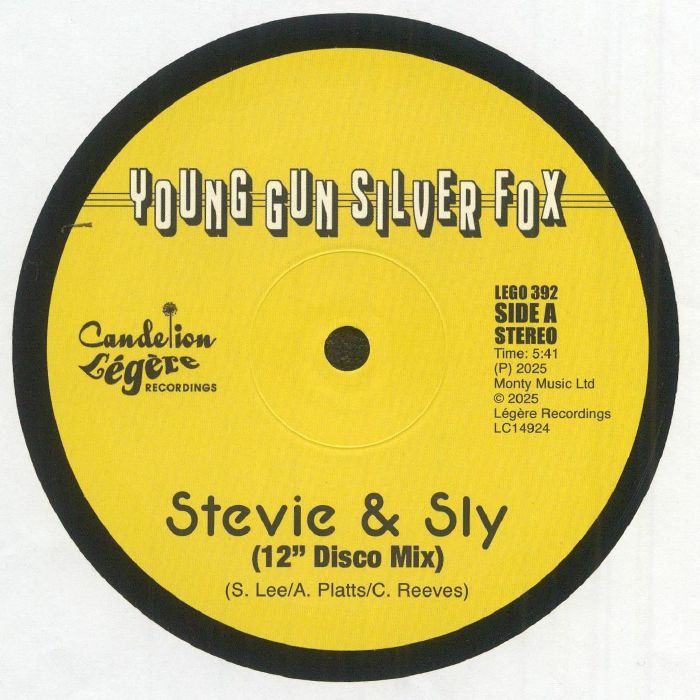 Stevie & Sly (Record Store Day Black Friday RSD 2025) - Vinyl Single vinyl record cover