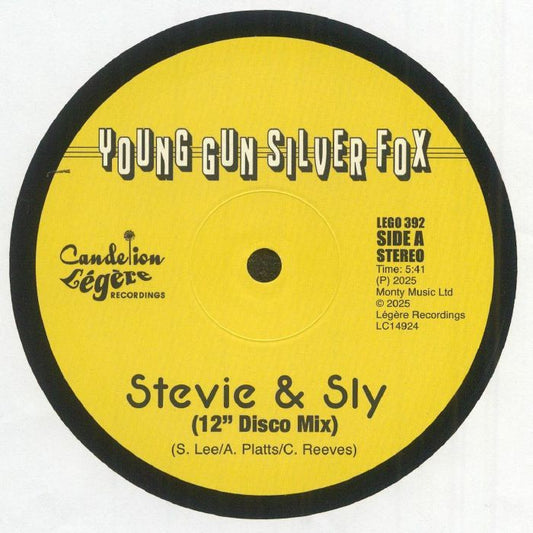 Stevie & Sly (Record Store Day Black Friday RSD 2025) - Vinyl Single vinyl record cover