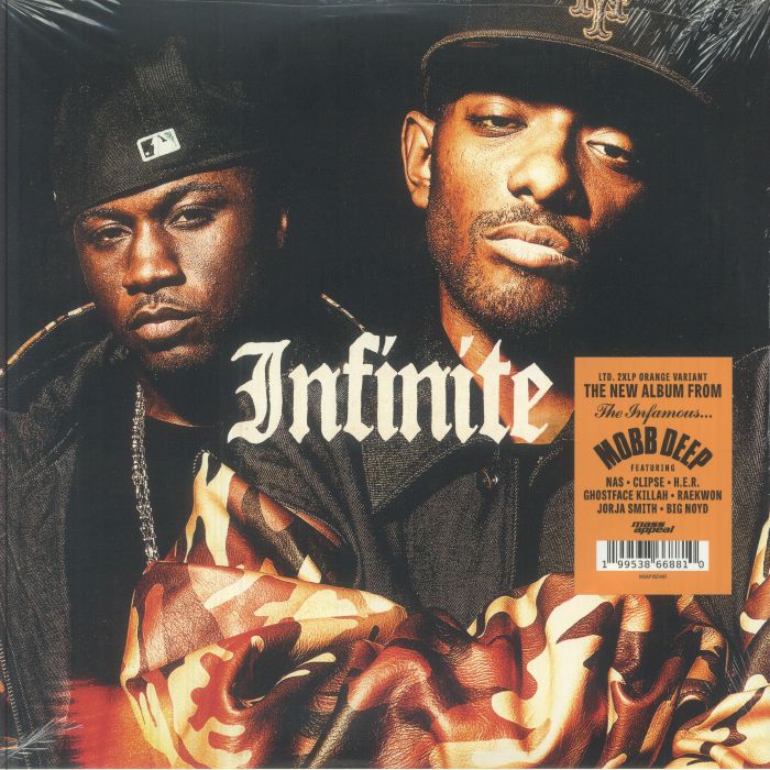 Infinite - Orange Vinyl 2xLP vinyl record cover