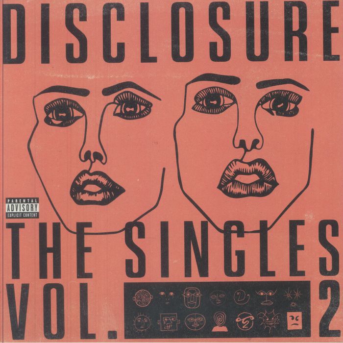 The Singles Vol 2 (Record Store Day Black Friday RSD 2025) - Coral Vinyl EP vinyl record cover