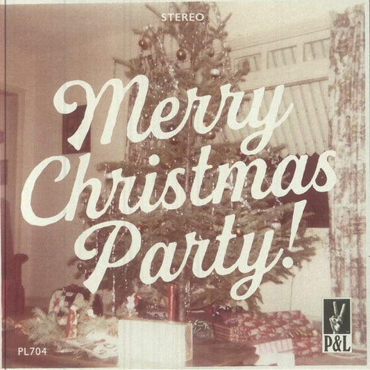 Merry Christmas Party! / What Do The Lonely Do At Christmas - Green Vinyl Single vinyl record cover
