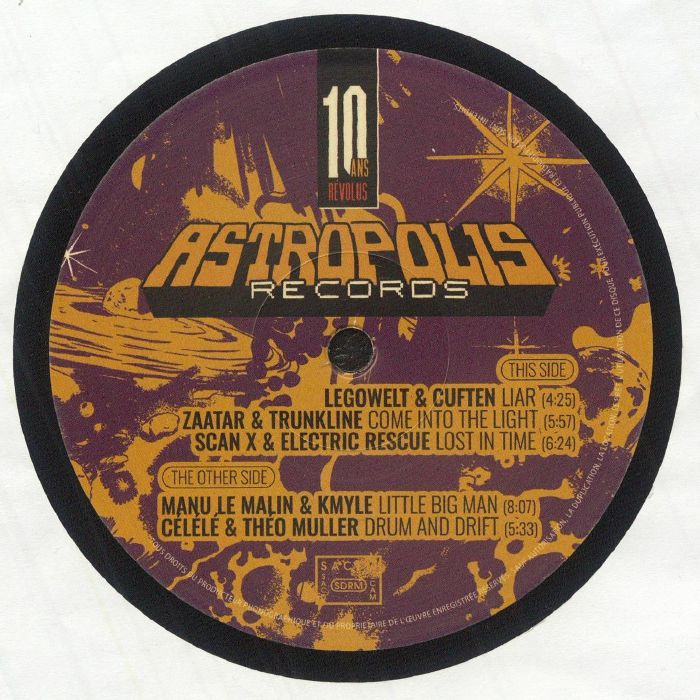10 Ans Revolus EP2 - Vinyl EP vinyl record cover