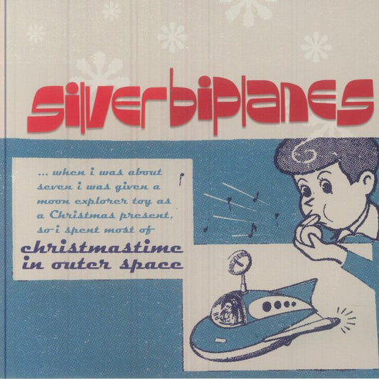 Christmastime In Outer Space - White Vinyl Single vinyl record cover