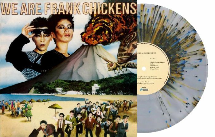 We Are Frank Chickens - Limited Edition Clear Splatter Vinyl LP vinyl record cover