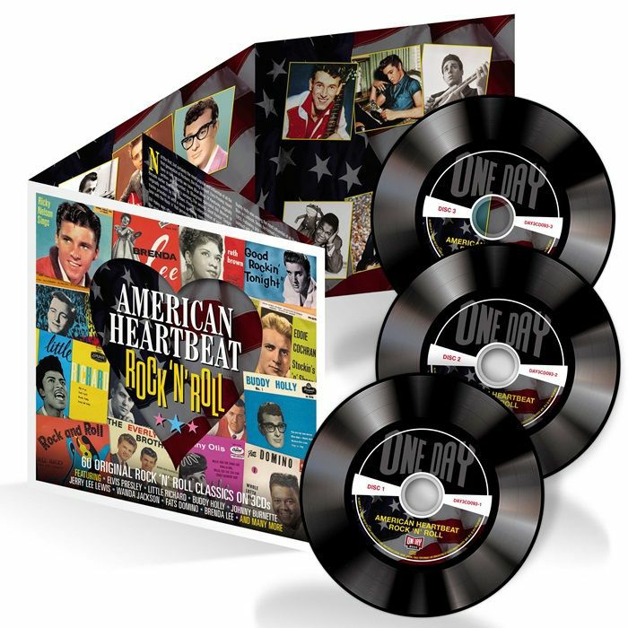 American Heartbeat: Rock 'N' Roll - 3CD CD cover