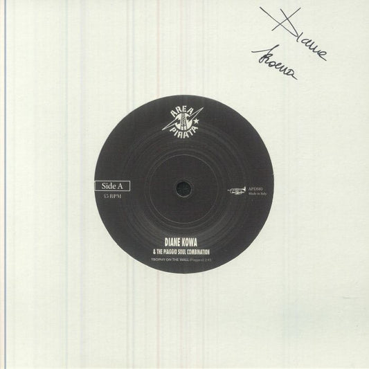 Trophy On The Wall - Autographed Vinyl Single vinyl record cover