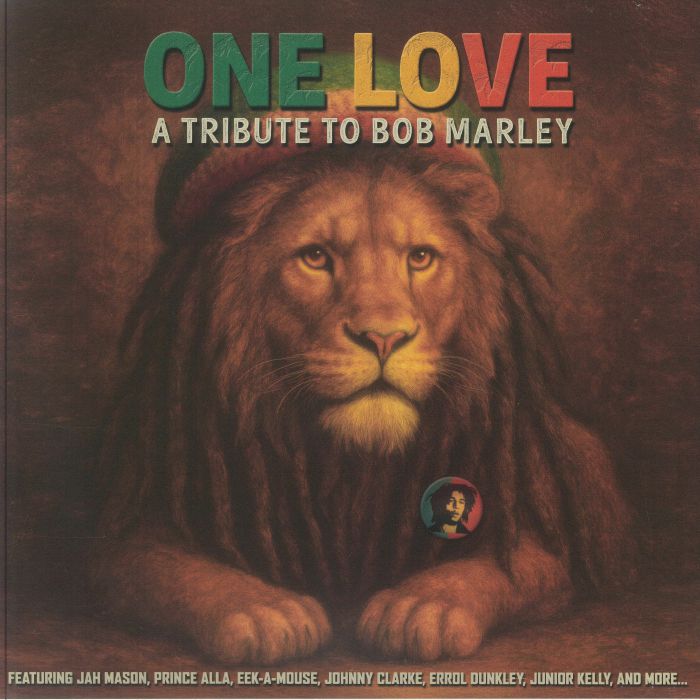 One Love: Tribute To Bob Marley - Split Coloured Vinyl LP vinyl record cover