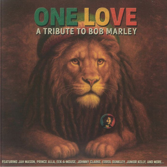 One Love: Tribute To Bob Marley - Split Coloured Vinyl LP vinyl record cover