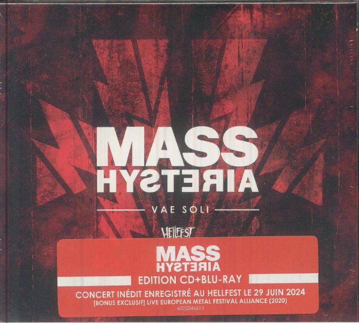 Vae Soli: Hellfest 2024 - CD + Blu-ray CD cover