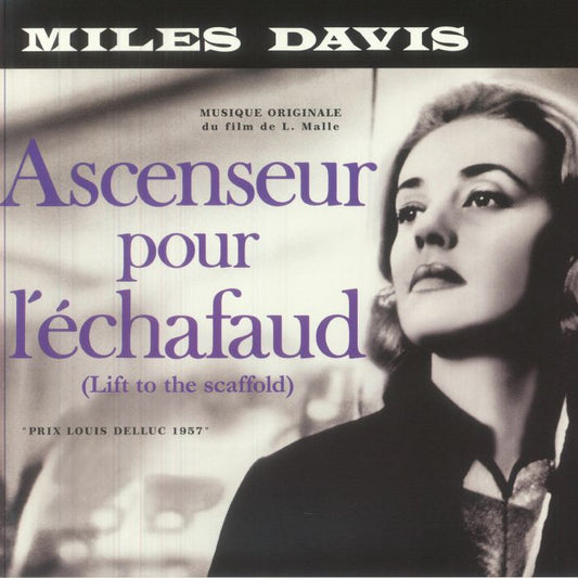 Ascenseur Pour L'Echafaud (Lift To The Scaffold) - Clear Vinyl LP vinyl record cover